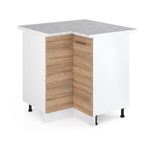 Vicco ROHOVÁ SPODNÁ SKRINKA R-Line Sonoma 75.6 cm s pracovnou doskou vyobraziť