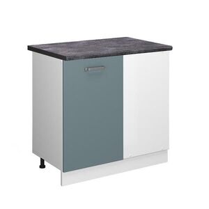 Vicco ROHOVÁ SPODNÁ SKRINKA R-Line Modrošedá 86 cm , AP Antracit vyobraziť