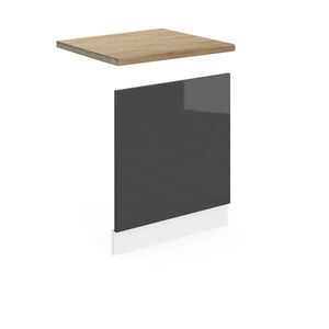 Vicco PREDNÝ PANEL R-Line Antracit vysoký lesk 60 cm , AP Oak vyobraziť