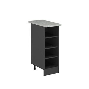 Vicco KUCHYNSKÁ POLICA R-Line antracitová 30 cm AP mramor vyobraziť