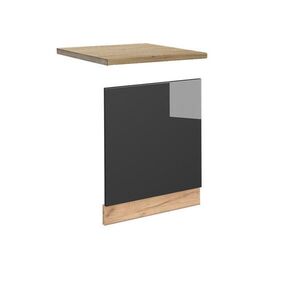 Vicco PREDNÝ PANEL Fame-Line Antracit vysoký lesk 60 cm , AP Oak vyobraziť