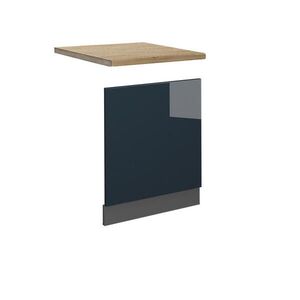 Vicco PREDNÝ PANEL Fame-Line Tmavo modrá vysoký lesk 60 cm , AP Oak vyobraziť