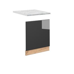 Vicco PREDNÝ PANEL Fame-Line Antracit vysoký lesk 60 cm , AP Marble vyobraziť