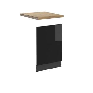 Vicco PREDNÝ PANEL R-Line Čierny vysoký lesk 45 cm , AP Oak vyobraziť