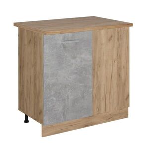 Vicco ROHOVÁ SPODNÁ SKRINKA R-Line betón 86 cm , AP Oak vyobraziť