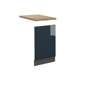 Vicco PREDNÝ PANEL Fame-Line Tmavo modrá vysoký lesk 45 cm , AP Oak vyobraziť