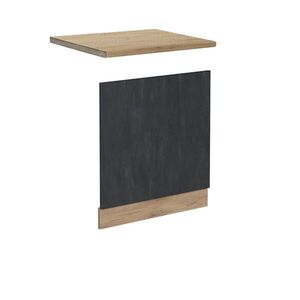 Vicco PREDNÝ PANEL R-Line Čierny betón 60 cm AP dub vyobraziť
