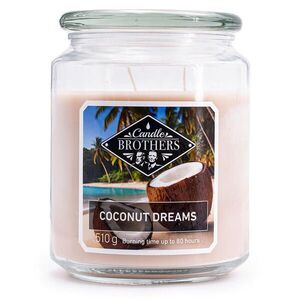 VOŇAVÁ SVIEČKA Viacfarebná Coconut Dreams sklo 100 h vyobraziť