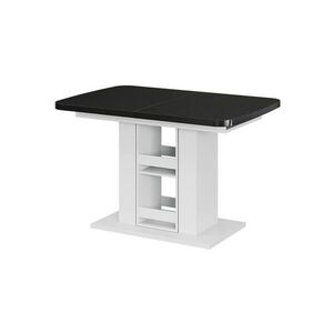 Vicco JEDÁLENSKÝ STÔL Fenaro, čierna/biely, 120-160 x 80 cm vyobraziť