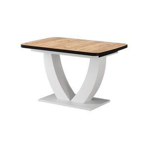 Vicco JEDÁLENSKÝ STÔL Fenaro, Dub Goldkraft/biely, 120-160 x 80 cm Rozšíriteľný vyobraziť