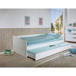 MID.YOU POSTEĽ S VÝSUVNÝM LÔŽKOM, 90/200 cm biela vyobraziť