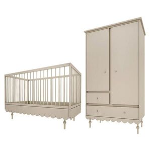 Petits-meubles IZBA PRE BÁBÄTKO 2-dielny Babushka Olive vyobraziť