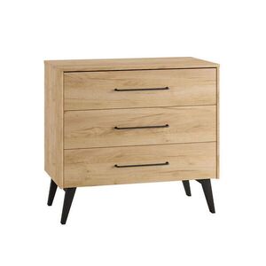 Petits-meubles PREBAĽOVACIA KOMODA Retro Drevo vyobraziť