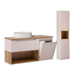 Petits-meubles KÚPEĽŇOVÝ NÁBYTOK 120.4cm Riva 2-dielna súprava Kašmír vyobraziť