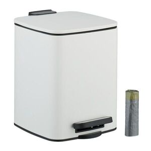 Relaxdays KÔŠ Biely 6 l soft close vyobraziť