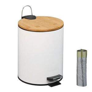 Relaxdays KÔŠ biely 5 l softclose vyobraziť