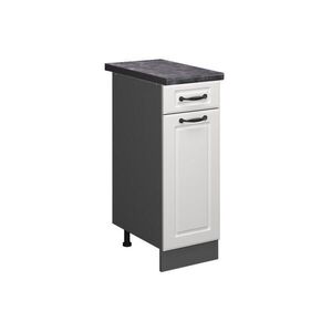 Vicco KUCHYNSKÁ SPODNÁ SKRINKA R-Line Biely vidiecky dom 30 cm , AP Antracit vyobraziť