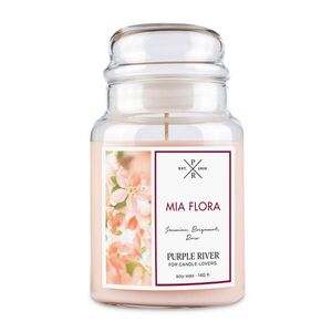 VONNÁ SVIEČKA Transparentné Mia Flora 140 h vyobraziť