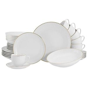 Creatable KOMBINOVANÝ SERVIS Allegra Goldband 30-dielne vyobraziť