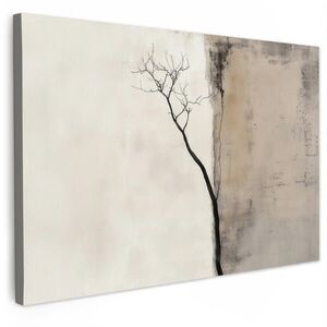 MuchoWow OBRAZ NA PLÁTNE Wabi sabi - Rastlina - Béžová 60x40 cm vyobraziť
