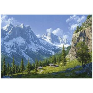 Wallarena 3D efekt fototapety: Hory Krajina Obývačka 300x210 vyobraziť