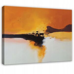 Wallarena OBRAZ na plátne Abstraktná podkrovie oranžová 60x40 cm vyobraziť