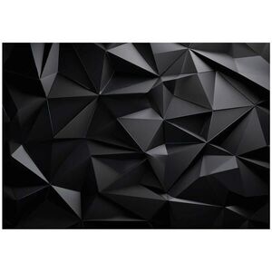 Wallarena 3D abstraktná fototapeta čierna 250x175 cm vyobraziť