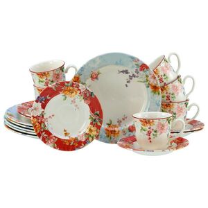 Creatable KÁVOVÝ SERVIS Crimson bunt 18-dielne vyobraziť
