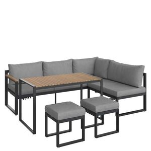 Ambia Garden ZÁHRADNÁ ZOSTAVA drevo, kov, textil vyobraziť