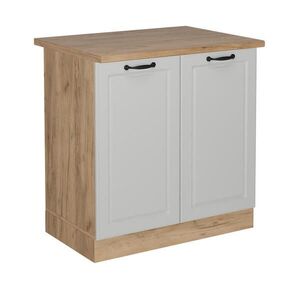 Vicco SPODNÁ SKRINKA POD DREZ R-Line Biely vidiecky dom 80 cm , AP Oak vyobraziť