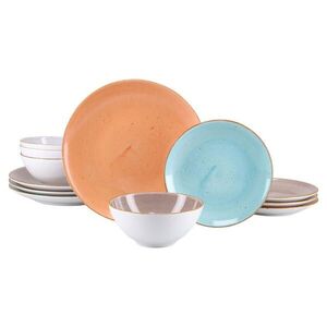 Creatable JEDÁLENSKÝ SERVIS Vintage Nature Bunt 12-dielne vyobraziť