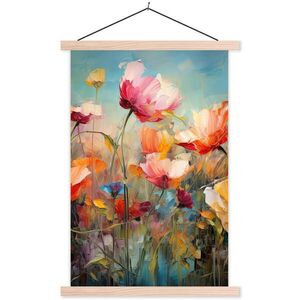 MuchoWow PLAGÁT S MAGNETICKÝMI LIŠTAMI Kvety - Akvarel - Umenie - Botanické - Príroda 40x60 cm vyobraziť