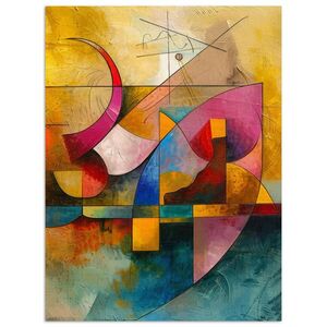 MuchoWow PLAGÁT Umenie - abstraktné - moderné 60x80 cm vyobraziť