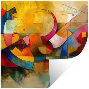 MuchoWow NÁLEPKA NA STENU Umenie - abstraktné - moderné 50x50 cm vyobraziť