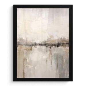 MuchoWow ZARÁMOVANÝ PLAGÁT Moderné umenie - Abstraktné - Béžové 30x40 cm vyobraziť