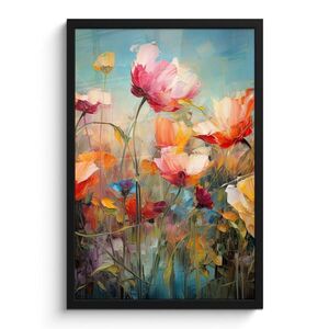 MuchoWow ZARÁMOVANÝ PLAGÁT Kvety - Akvarel - Umenie - Botanické - Príroda 40x60 cm vyobraziť