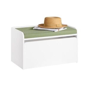 SoBuy ŠKATULA na hračky s 1 zásuvkou Biela 60x34x35cm Minimalistický vyobraziť