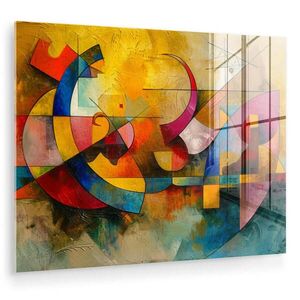 MuchoWow OBRAZ NA AKRYLOVOM SKLE Umenie - abstraktné - moderné 80x60 cm vyobraziť