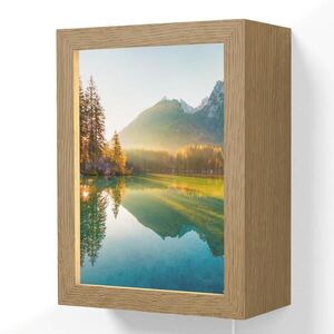 OnlyWow NÁSTENNÉ SVIETIDLO Jazero - Les - Hory - Príroda - Slnko - Krajina 15x20 cm vyobraziť