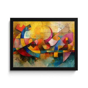 MuchoWow ZARÁMOVANÝ PLAGÁT Umenie - abstraktné - moderné 40x30 cm vyobraziť