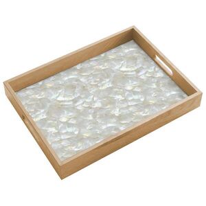 OnlyWow PODNOS Perleťový lesk - biely - Shell 40x30 cm vyobraziť