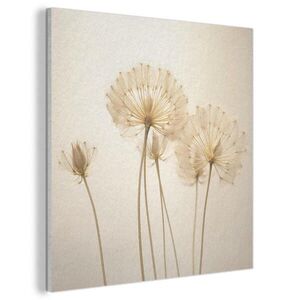 MuchoWow AKUSTICKÝ OBRAZ Slnečné svetlo - Púpava - Botanické - Kvety 80x80 cm vyobraziť