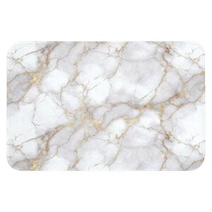 OnlyWow PREDLOŽKA PRED WC Biela - zlatá - mramorová - sivá 60x40 cm vyobraziť