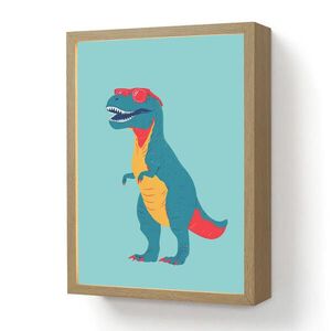 OnlyWow NÁSTENNÉ SVIETIDLO Dinosaurus - Modrá - Slnečné okuliare 30x40 cm vyobraziť