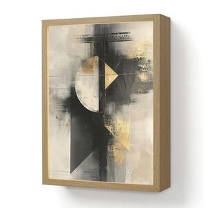 OnlyWow NÁSTENNÉ SVIETIDLO Abstraktné - čierne - farby - moderné 30x40 cm vyobraziť