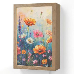 OnlyWow NÁSTENNÉ SVIETIDLO Kvety - Príroda - Akvarel - Umenie 20x30 cm vyobraziť