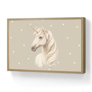 OnlyWow NOČNÁ LAMPA Jednorožec - biely - bodky 60x40 cm vyobraziť