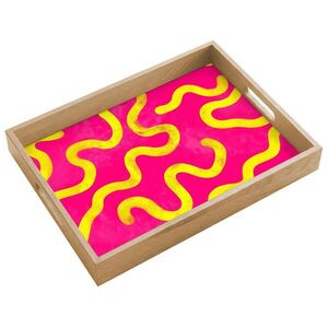 OnlyWow PODNOS Línia - žltá - abstraktná 40x30 cm vyobraziť