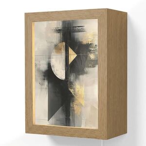 OnlyWow NÁSTENNÉ SVIETIDLO Abstraktné - čierne - farby - moderné 15x20 cm vyobraziť