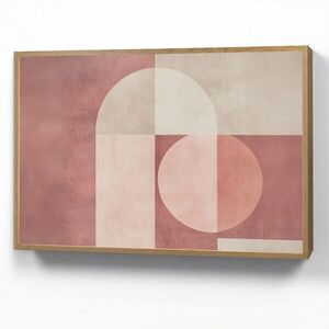 OnlyWow NÁSTENNÉ SVIETIDLO Figúrky - Abstraktné - Ružové 100x70 cm vyobraziť